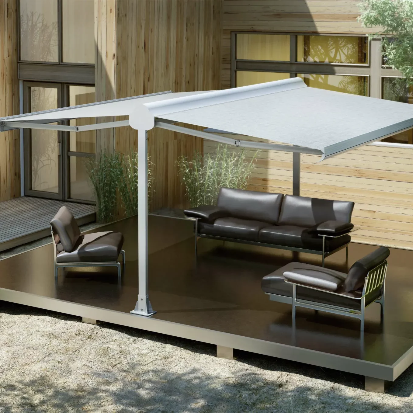 STORE TERASSE DOUBLE PENTE - DECORITEX